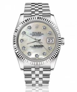 Superb Fake Rolex Datejust 16030 Automatic Movement 36mm Steel Case Mens/unisex Watch