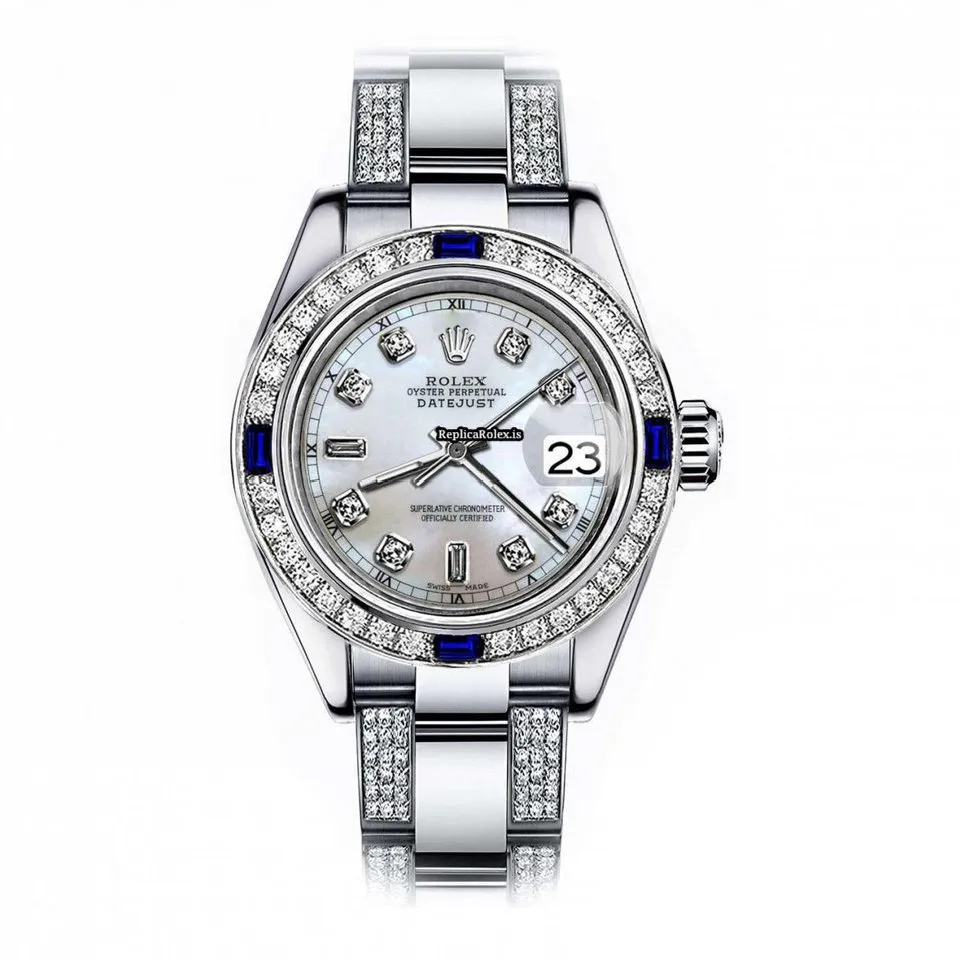 Fabulous Replica Rolex Lady-datejust 68274 Automatic Movement 31mm Steel Case Womens Watch