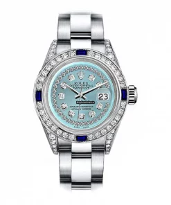 Best Replica Rolex Oyster Perpetual Lady Date 69160 Automatic Movement 26mm Steel Case Womens Watch