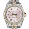 Excellent Replica Rolex Lady-datejust 69173 Automatic Movement 26mm Gold/steel Case Womens Watch
