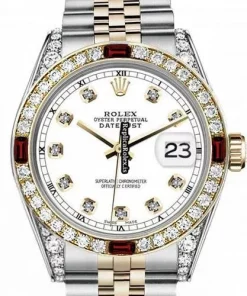 Fabulous Replica Rolex Lady-datejust 69173 Automatic Movement 26mm Gold/steel Case Womens Watch