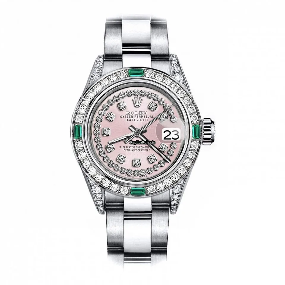 Discount Fake Rolex Oyster Perpetual Lady Date 69160 Automatic Movement 26mm Steel Case Womens Watch