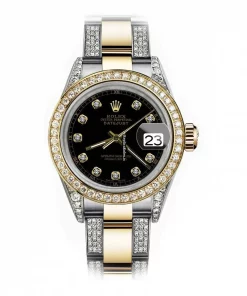 Remarkable Knockoff Rolex Lady-datejust 69173 Automatic Movement 26mm Gold/steel Case Womens Watch