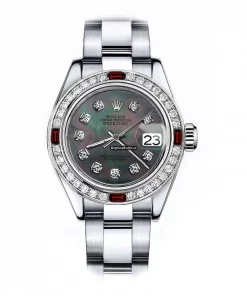 Wonderful Replica Rolex Oyster Perpetual Lady Date 69160 Automatic Movement 26mm Steel Case Womens Watch
