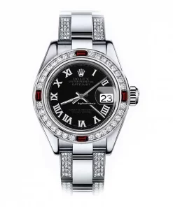 Unique Fake Rolex Lady-datejust 68274 Automatic Movement 31mm Steel Case Womens Watch