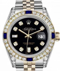 Wonderful Replica Rolex Lady-datejust 68273 Automatic Movement 31mm Gold/steel Case Womens Watch