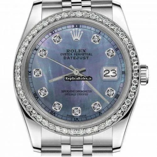 Lovely Replica Rolex Datejust 16030 Automatic Movement 36mm Steel Case Mens/unisex Watch - Image 2
