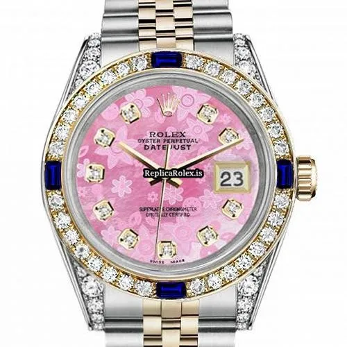 Lovely Replica Rolex Lady-datejust 68273 Automatic Movement 31mm Gold/steel Case Womens Watch