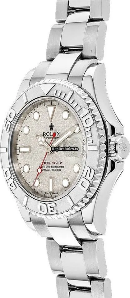 Trustworthy Replica Rolex Yacht-master 168622 Caliber 2235 Automatic Movement 35mm Steel Case Womens Watch - Image 2