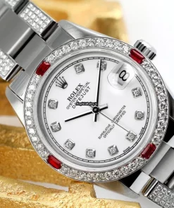 Suitable Fake Rolex Lady-datejust 68274 Automatic Movement 31mm Steel Case Womens Watch