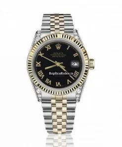 1:1 Replica Rolex Datejust 16013 Automatic Movement 36mm Gold/steel Case Mens/unisex Watch