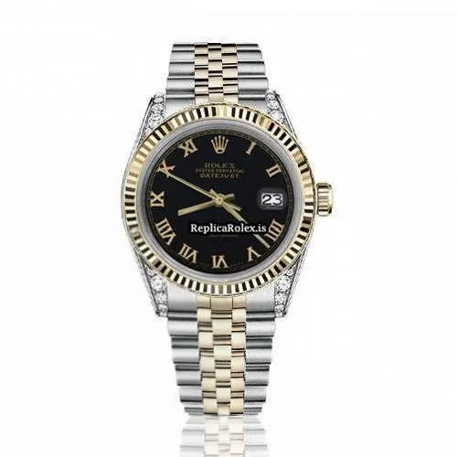 1:1 Replica Rolex Datejust 16013 Automatic Movement 36mm Gold/steel Case Mens/unisex Watch