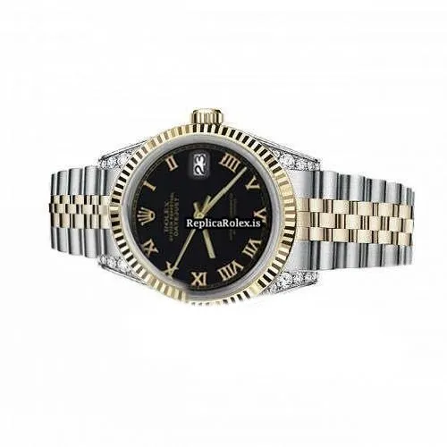 1:1 Replica Rolex Datejust 16013 Automatic Movement 36mm Gold/steel Case Mens/unisex Watch - Image 3