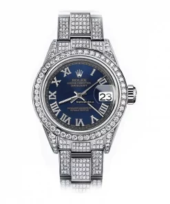 Superb Fake Rolex Oyster Perpetual Lady Date 69160 Automatic Movement 26mm Steel Case Womens Watch