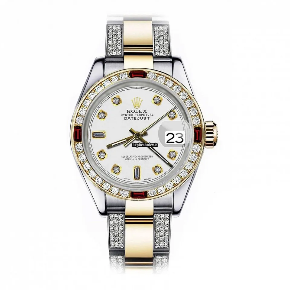 Perfect Copy Rolex Datejust 16013 Automatic Movement 36mm Gold/steel Case Mens/unisex Watch