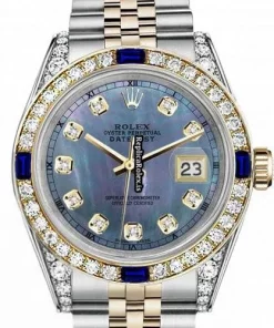 Well Made Replica Rolex Lady-datejust 68273 Automatic Movement 31mm Gold/steel Case Womens Watch