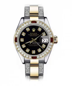 Lovely Replica Rolex Datejust 16013 Automatic Movement 36mm Gold/steel Case Mens/unisex Watch