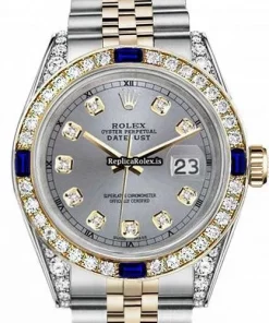 Wholesale Fakes Rolex Lady-datejust 68273 Automatic Movement 31mm Gold/steel Case Womens Watch