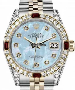 Stylish Replica Rolex Lady-datejust 69173 Automatic Movement 26mm Gold/steel Case Womens Watch