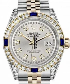 Amazing Replica Rolex Lady-datejust 69173 Automatic Movement 26mm Gold/steel Case Womens Watch