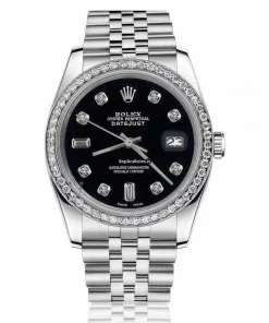 Affordable Fake Rolex Datejust 16030 Automatic Movement 36mm Steel Case Mens/unisex Watch