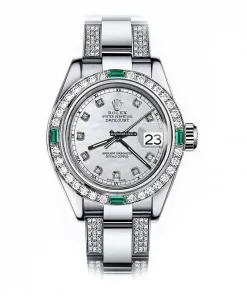 Inexpensive Fake Rolex Lady-datejust 68274 Automatic Movement 31mm Steel Case Womens Watch