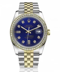 Popular Fake Rolex Lady-datejust 68274 Automatic Movement 31mm Gold/steel Case Womens Watch