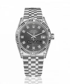 Offering Replica Rolex Oyster Perpetual Lady Date 69160 Automatic Movement 26mm Steel Case Womens Watch
