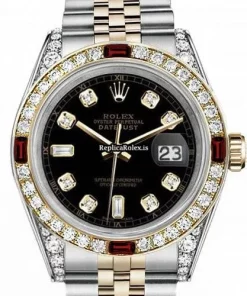 Remarkable Clone Rolex Lady-datejust 69173 Automatic Movement 26mm Gold/steel Case Womens Watch