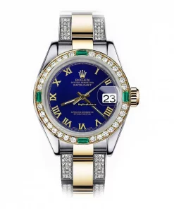 Swiss Replica Rolex Lady-datejust 69173 Automatic Movement 26mm Gold/steel Case Womens Watch