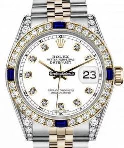 Swiss Replica Rolex Lady-datejust 69173 Automatic Movement 26mm Gold/steel Case Womens Watch