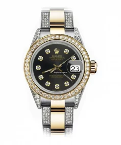 Quality Replica Rolex Datejust 68173 Automatic Movement 31mm Gold/steel Case Womens Watch
