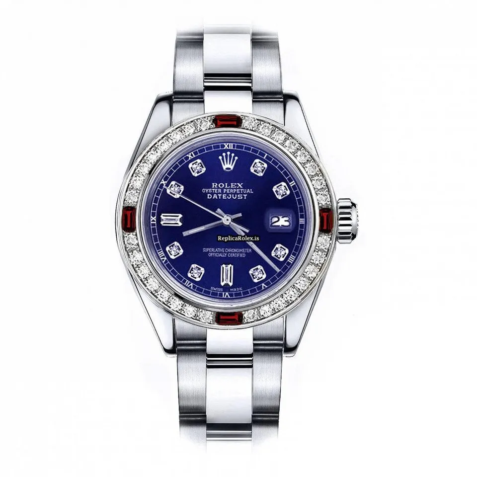 Great Replica Rolex Oyster Perpetual Lady Date 69160 Automatic Movement 26mm Steel Case Womens Watch