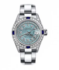 Special Replicas Rolex Oyster Perpetual Lady Date 69160 Automatic Movement 26mm Steel Case Womens Watch