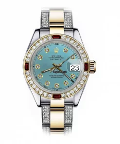 Incredible Replica Rolex Lady-datejust 69173 Automatic Movement 26mm Gold/steel Case Womens Watch