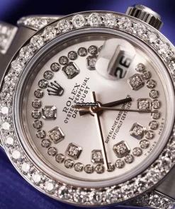 Defect Fake Rolex Lady-datejust 69174 Automatic Movement 26mm Steel Case Womens Watch