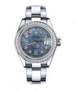 Amazing Replica Rolex Oyster Perpetual Lady Date 69160 Automatic Movement 26mm Steel Case Womens Watch