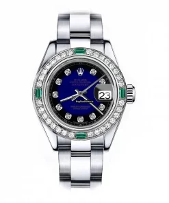 Best Fake Rolex Oyster Perpetual Lady Date 69160 Automatic Movement 26mm Steel Case Womens Watch