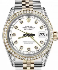 Incredible Replicas Rolex Lady-datejust 69173 Automatic Movement 26mm Gold/steel Case Womens Watch