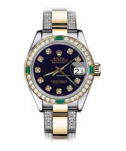 Quality Replica Rolex Lady-datejust 69173 Automatic Movement 26mm Gold/steel Case Womens Watch