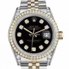Unique Replica Rolex Datejust 16013 Automatic Movement 36mm Gold/steel Case Mens/unisex Watch