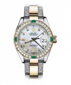 Recommend Clone Rolex Lady-datejust 69173 Automatic Movement 26mm Gold/steel Case Womens Watch