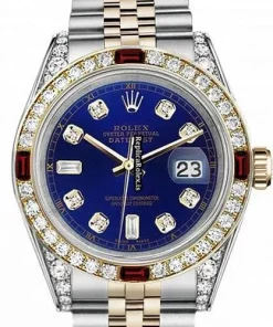Luxury Replica Rolex Lady-datejust 69173 Automatic Movement 26mm Gold/steel Case Womens Watch