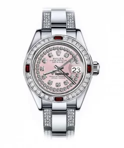 Discount Fake Rolex Oyster Perpetual Lady Date 69160 Automatic Movement 26mm Steel Case Womens Watch