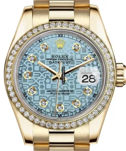 Cheap Replica Rolex Lady-datejust 6917 Automatic Movement Womens Watch