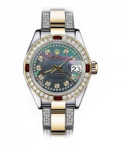 Popular Replica Rolex Lady-datejust 68273 Automatic Movement 31mm Gold/steel Case Womens Watch