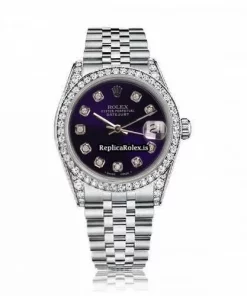 Exquisite Copies Rolex Oyster Perpetual Lady Date 69160 Automatic Movement 26mm Steel Case Womens Watch