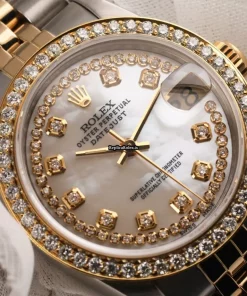 Wholesale Replica Rolex Lady-datejust 68273 Automatic Movement 31mm Gold/steel Case Womens Watch