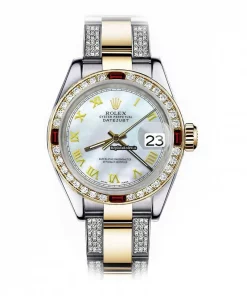 1:1 Clone Rolex Lady-datejust 68273 Automatic Movement 31mm Gold/steel Case Womens Watch