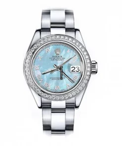 Durable Replica Rolex Oyster Perpetual Lady Date 69160 Automatic Movement 26mm Steel Case Womens Watch